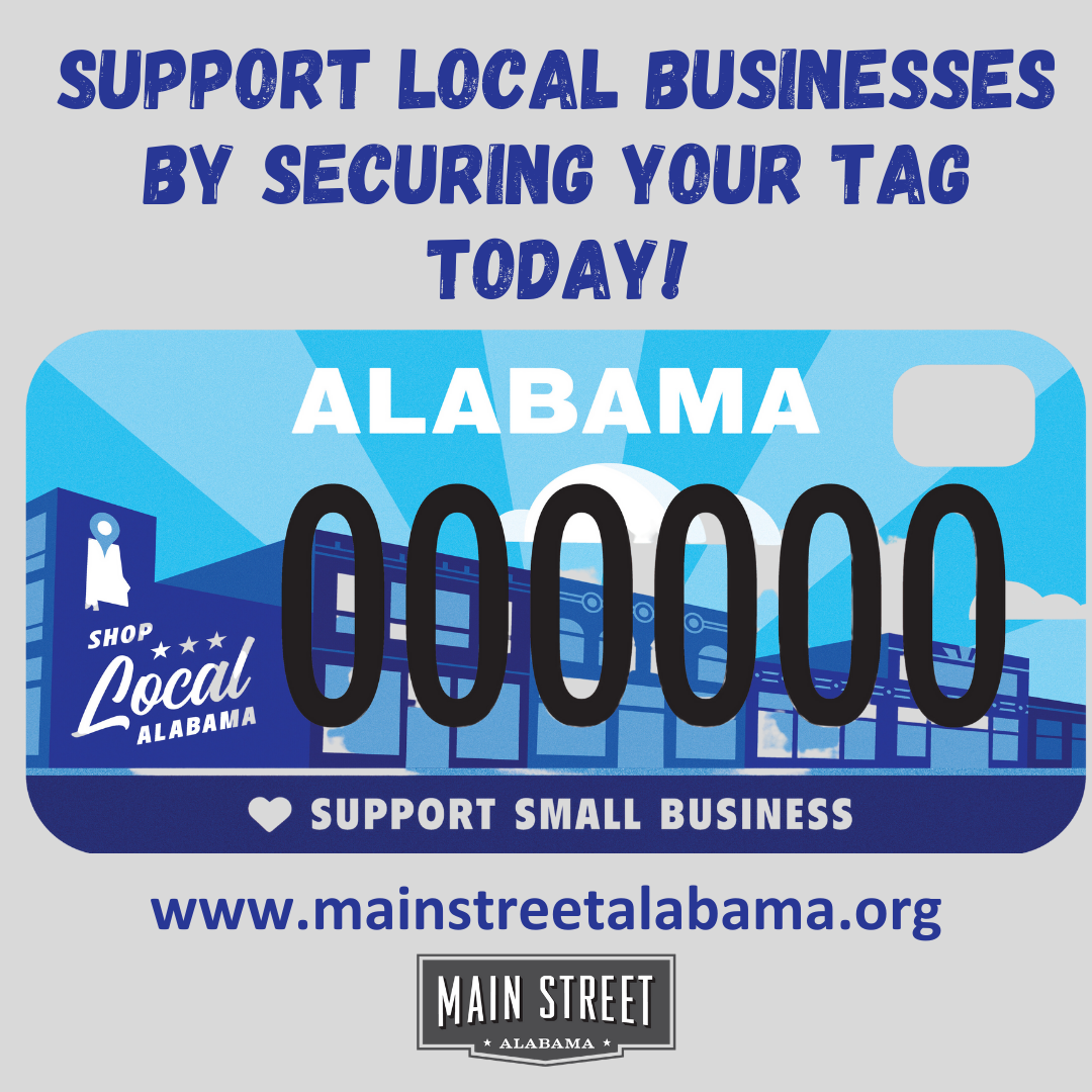 New car tag launches to support Alabama small businesses REV